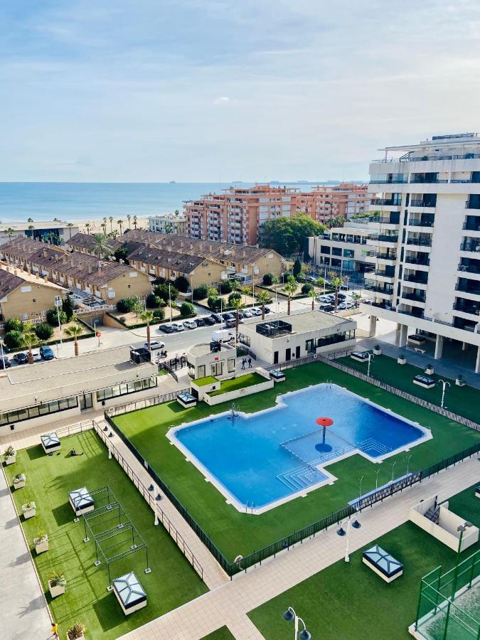 Patacona Premium Penthouse Sea Views & Barbecue Apartment Valencia Luaran gambar
