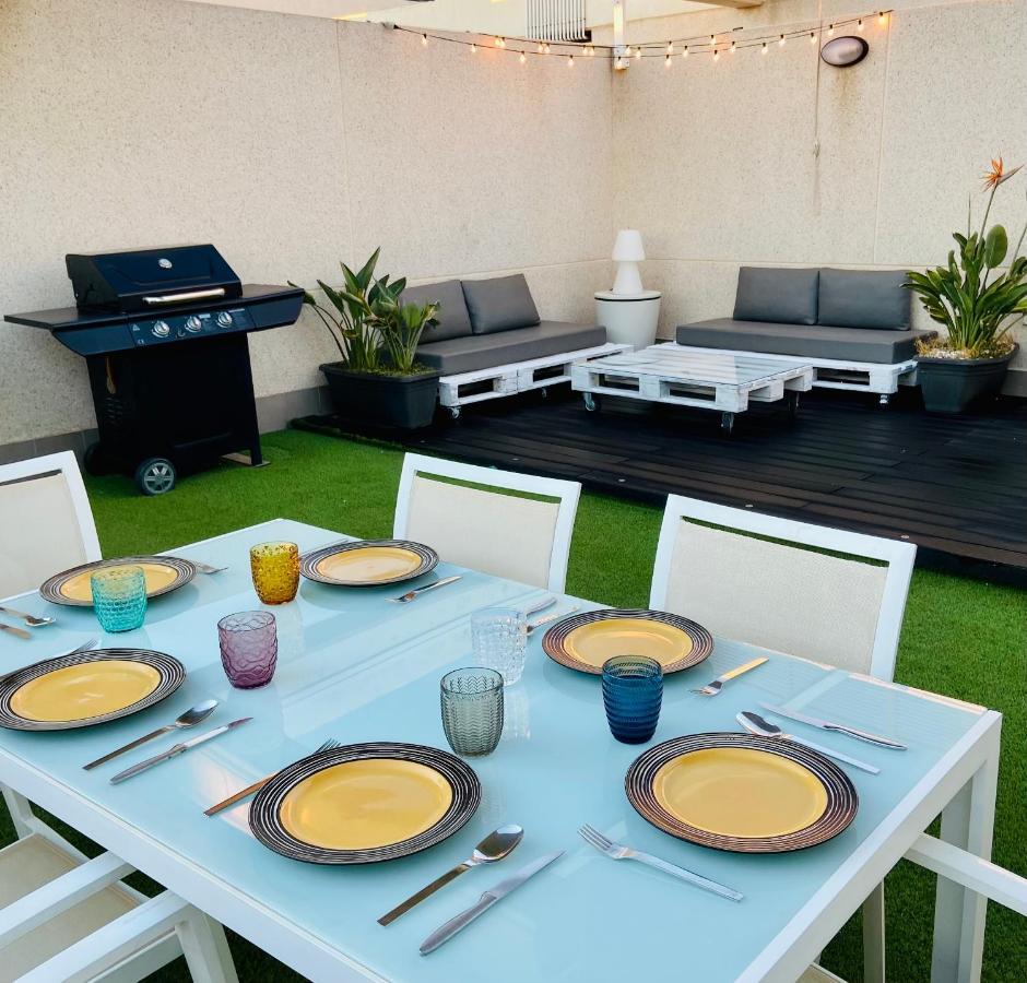Patacona Premium Penthouse Sea Views & Barbecue Apartment Valencia Luaran gambar
