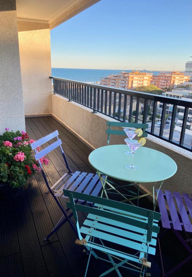 Patacona Premium Penthouse Sea Views & Barbecue Apartment Valencia Luaran gambar